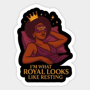 I’M What Royal Looks Like Resting Sticker